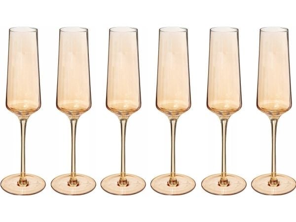 Secret de Gourmet OLGA champagneglass, 6 stk