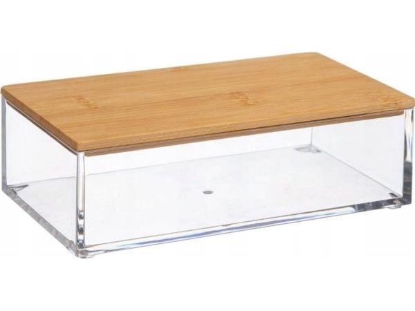 5five organizer SELENA, avlang med lokk i bambus 36579