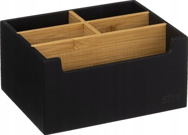 5five bambusorganiser til kosmetikk, 5 rom