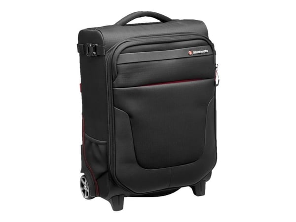Manfrotto Pro Light Trolley Air-50, Tietokonelaukku pyörillä, Notebook-lokero, Musta