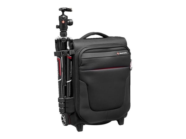 Manfrotto Pro Light Trolley Air-50, Tietokonelaukku pyörillä, Notebook-lokero, Musta