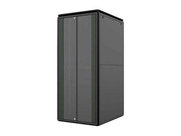 Lanview by Logon - Rack skåp - 800 x 1000 mm, data line - fristående - svart, RAL 9005 - 36U - 19"