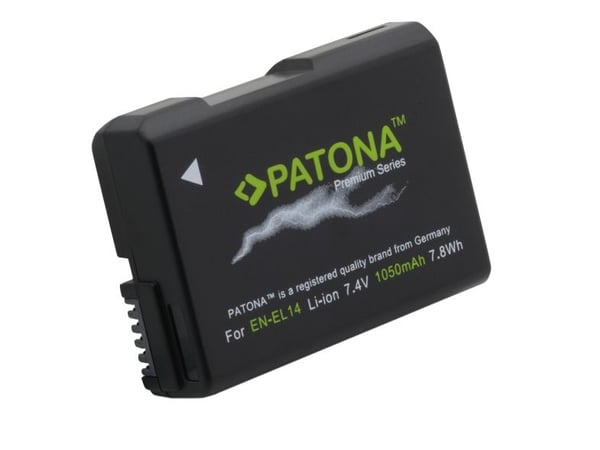 PATONA 1197, Litium-ion (Li-Ion), 1050 mAh, kamera, Coolpix D5200, 7,4 V, 7,8 Wh
