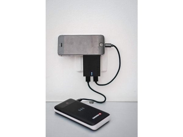 Swissten laturi 2x USB-A 3 A (22046000)