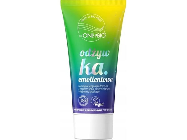 Only Bio OnlyBio Hair Balance mykgjørende, sheasmør, hårbalsam - anti-frizz, 50 ml