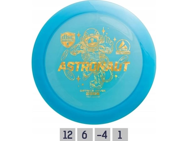 Discmania Blue Diskgolfo discs Distance Driver ASTRONAUT Active Premium Mėlyna Discmania Blue Diskgolfo discs Distance Driver ASTRONAUT Active Premium Mėlyna