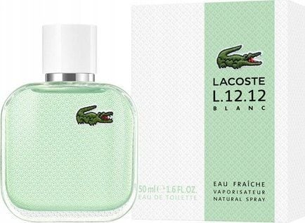Lacoste Lacoste Lacoste, L.12.12 Blanc Eau Fraiche, Eau De Toilette, For Men, 50 ml For Men