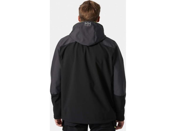 Herrjacka Helly Hansen softshell Oxford Blackebony