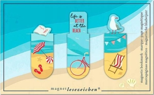 Cass film magnetiske bokmerker - På stranden