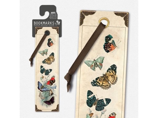 IF bokmerke Vintage - Sommerfugler