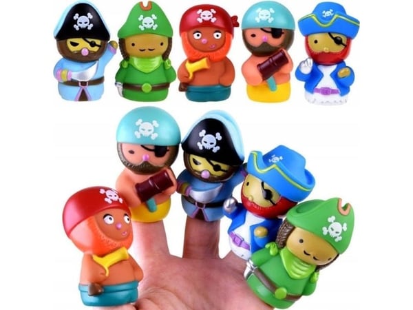Jokomisiada Fingerdukker PIRATES Ahoj eventyr ZA4334