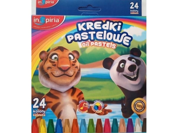 SCHEMAT pastelldomkreft, 24 farger