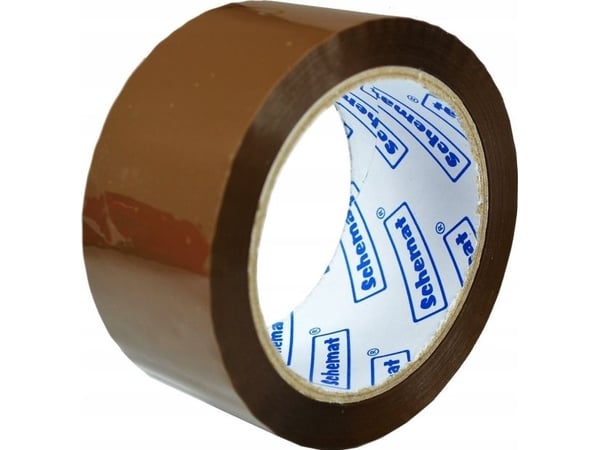 DIAGRAM Selvklebende tape 48mmx91,4m brun (6 stk)