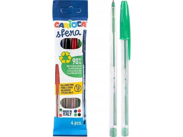 Carioca kulspetspennor Carioca Sfera 4 färger