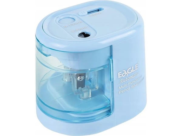 Eagle EG-5161USB 2-reikäinen paristokäyttöinen teroitin sininen