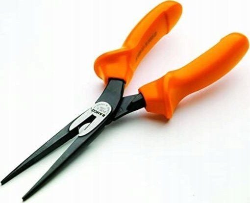 Bahco 1000V spisstang, lang, isolerte håndtak, 1,7 cm, 7,2 cm, 9 mm, Stål, Plast, Oransje