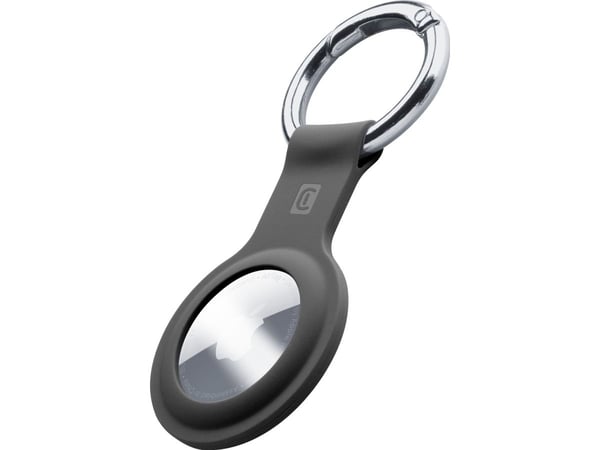 Cellularline 8018080422188, Etui, Svart, Apple, Silikon, Apple AirTag, 0,0600 mm