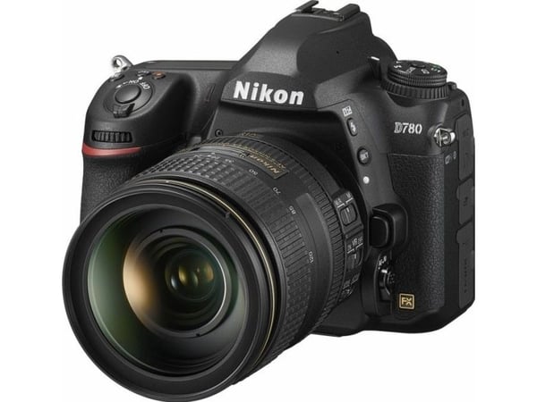 Nikon D780 + AF-S 24-120mm F/4 VR kit, 24,5 MP, 6048 x 4024 piksler, CMOS, 4K Ultra HD, Berøringsskjerm, Svart