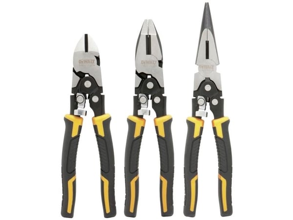 DeWalt - Tångsats - 3 delar