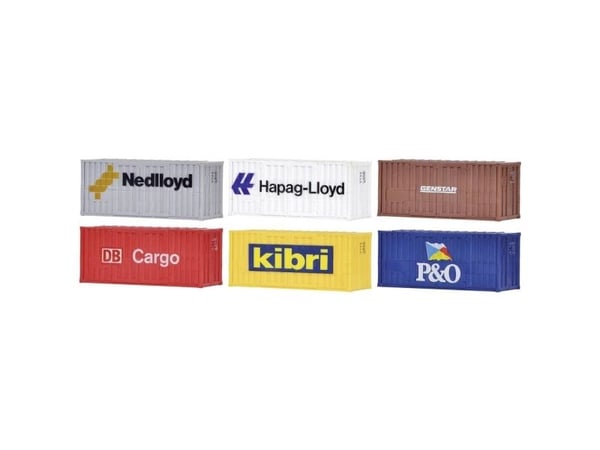 Kibri 10924 H0 20 säiliö 1 kpl