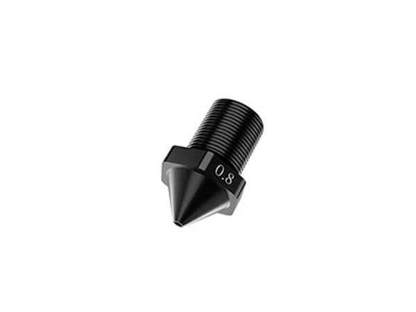 Flashforge Hardened Steel dyse 0,6 mm for (3D-skriver): FlashForge Guider 3, Guider 3 Plus C4 / C3P / G3+ / G3 Hardened Nozzle 0,8 mm