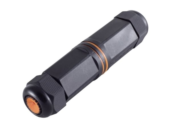 BKL Electronic RJ45-kontakt, CAT 6a, IP67, utendørs (10121205), 8-polet, svart (1 stk)