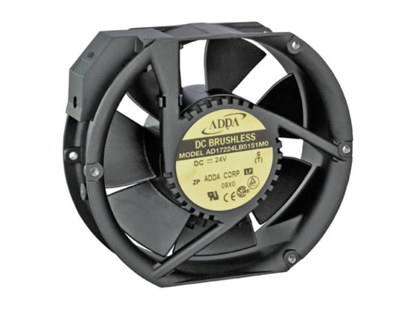 ADDA AD17224LB5151M0 axialfläkt 24 V/DC 501,2 m³/h (172 x 150 x 51 mm) ADDA AD17224LB5151M0 axialfläkt 24 V/DC 501,2 m³/h (172 x 150 x 51 mm)