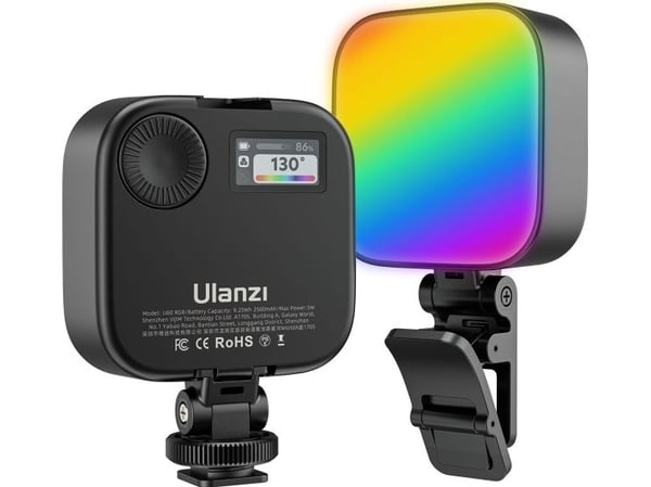 Ulanzi U60 RGB LED-valaisin WB 2500 K - 9000 K Ulanzi U60 RGB LED-valaisin WB 2500 K - 9000 K
