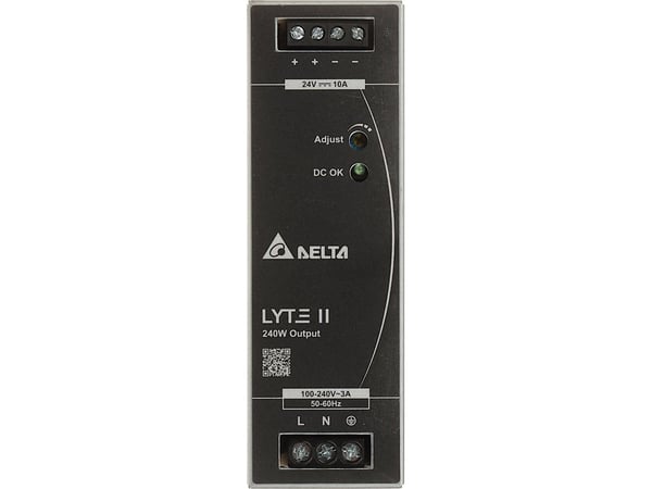 Delta IMPULSSIVIRTALÄHDE DRL-24V240W-1EN LYTE II Delta Elektroniikka Delta IMPULSSIVIRTALÄHDE DRL-24V240W-1EN LYTE II Delta Elektroniikka