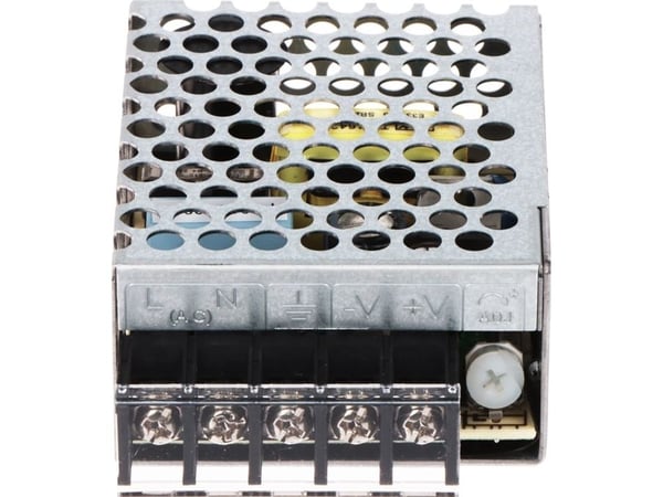 MEAN WELL RS-15-12, 15,6 W, 85 - 264 V, 47 - 63 Hz, 0.25 - 0.35 A, 70 ms, 81%