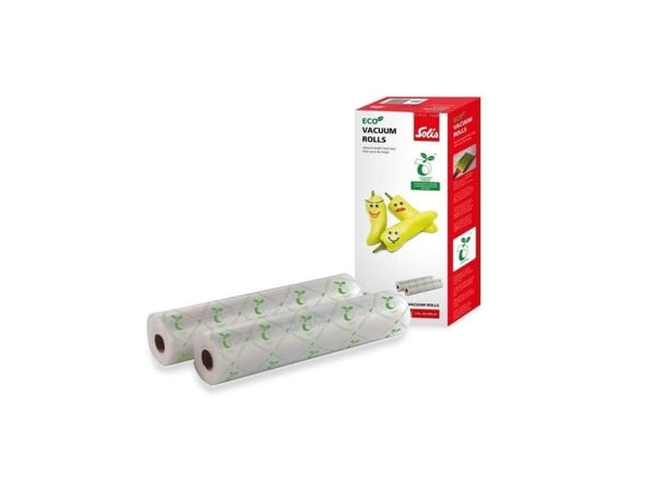 Solis 92300, Vakuumforseglingsrull, Gjennomsiktig, 2 stykker, 300 mm, Bisfenol A (BPA)