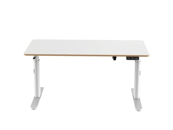Ultradesk Pulsar, Rett, Rektangulær form, MDF, Stål, Spilling, Hvit