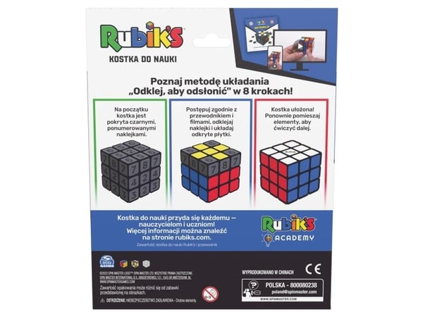 Rubik’s Coach Cube 3x3, Rubiks kube, 8 år