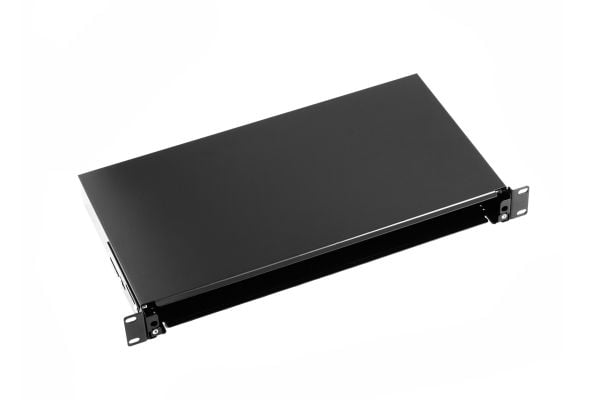 Digitus DN-96200-BL-QL, Svart, Stål, Rackmontering, 1U, 483 mm, 240 mm