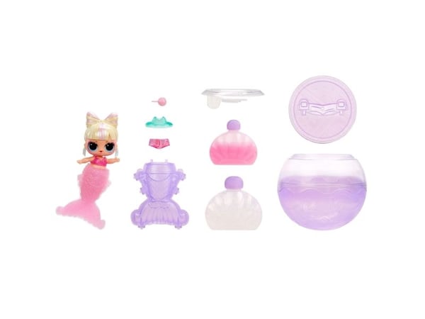 L.O.L. Surprise! Mermaids! Tots - Make Your Own Color Change Tails, Pieni nukke, Naaras, 4 vuosi/vuosia, Poika/tyttö, Monivärinen