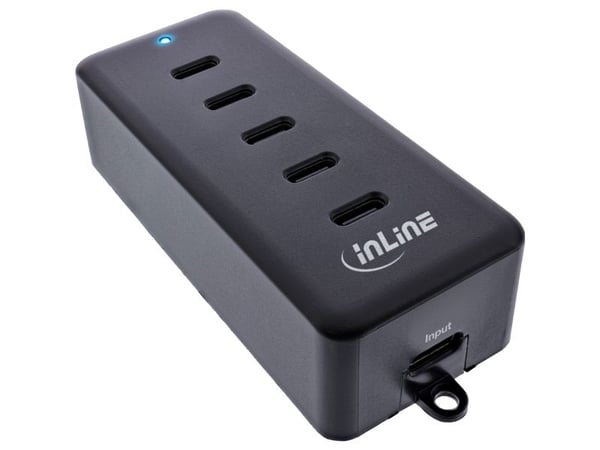 InLine 31515D, inomhus, USB, Svart