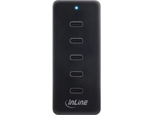 InLine 31515D, inomhus, USB, Svart
