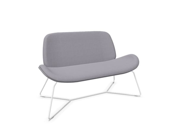 Sofa Tilkka ROD, Era CSE11 med hvidt stel