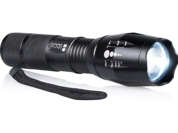 libox - Ficklampa - LED - 5-läge - svart