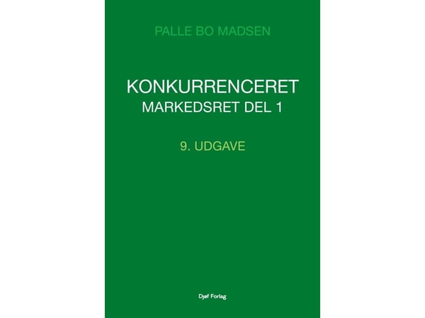 Konkurrencer | Palle Bo Madsen | Språk: Dansk