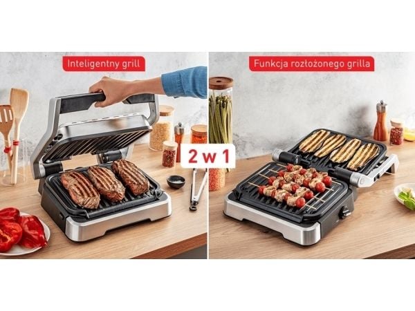 Grilli TEFAL OptiGrill 2in1 INOX GC772D GC772D