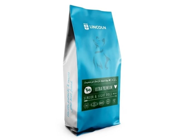 LINCOLN Ultra premium Senior Beef med ris - tørrfôr til hund - 12 kg