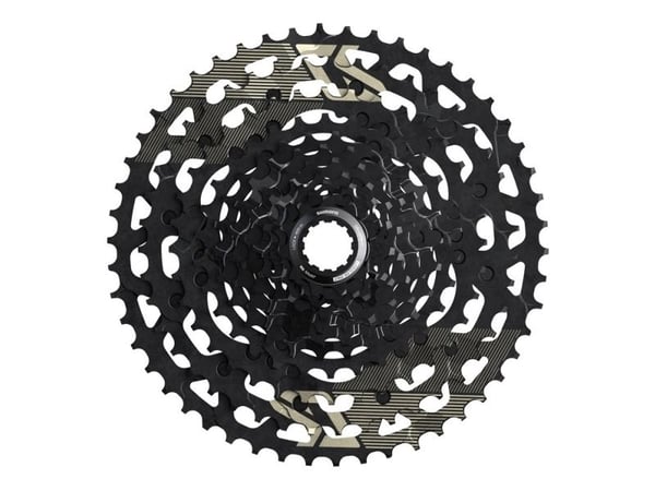Shimano CS-LG700-11, Kassett, Aluminium, Sort
