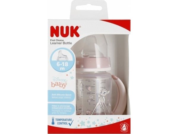 NUK NUK BUTELKA PP 150ML 6M FC BAMBI 10743313 1/6