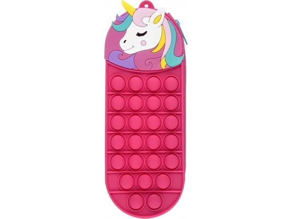 Starpak pennal i silikon POP-IT 1ZAM UNICORN STK PB