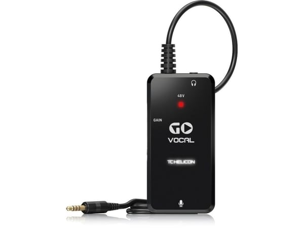 TC Helicon GO Vokalmikrofongrensesnitt for mobile enheter