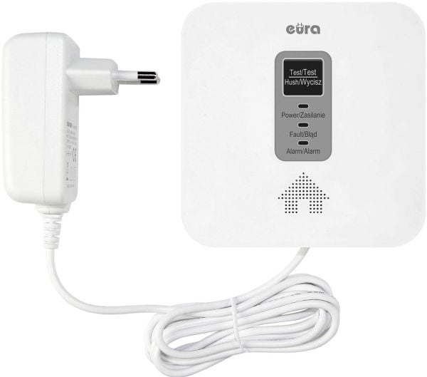 Eura 2-i-1 kullos- og naturgassdetektor CGD-50A2