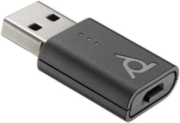 HP Poly Savi D400 - DECT-adapter for hodesett - UC, Microsoft Teams-sertifisert, DECT 1880-1900 MHz - Certified for Microsoft Teams