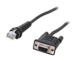 Zebra - Seriell kabel - DB-9 (hona) - 2.8 m