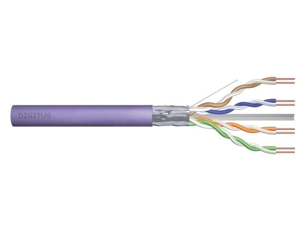 Digitus DK-1624-VH-5, 500 m, Cat6, F/UTP (FTP), Violetti